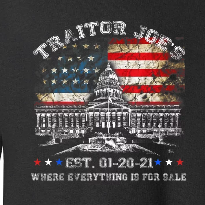 Traitor Joe's EST 012021 Toddler Sweatshirt