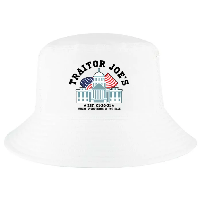 Traitor Joe's EST 01 20 21 Funny Anti Biden Tee Cool Comfort Performance Bucket Hat