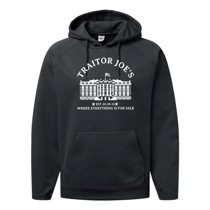 Traitor Joe's EST 01 20 21 Performance Fleece Hoodie