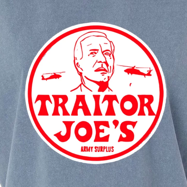 Traitor Joe's Funny Garment-Dyed Women's Muscle Tee