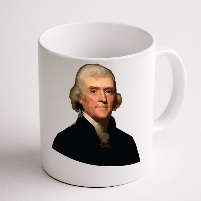 Thomas Jefferson Founding Father Liberty Conservative Thomas Jefferson Front & Back Coffee Mug