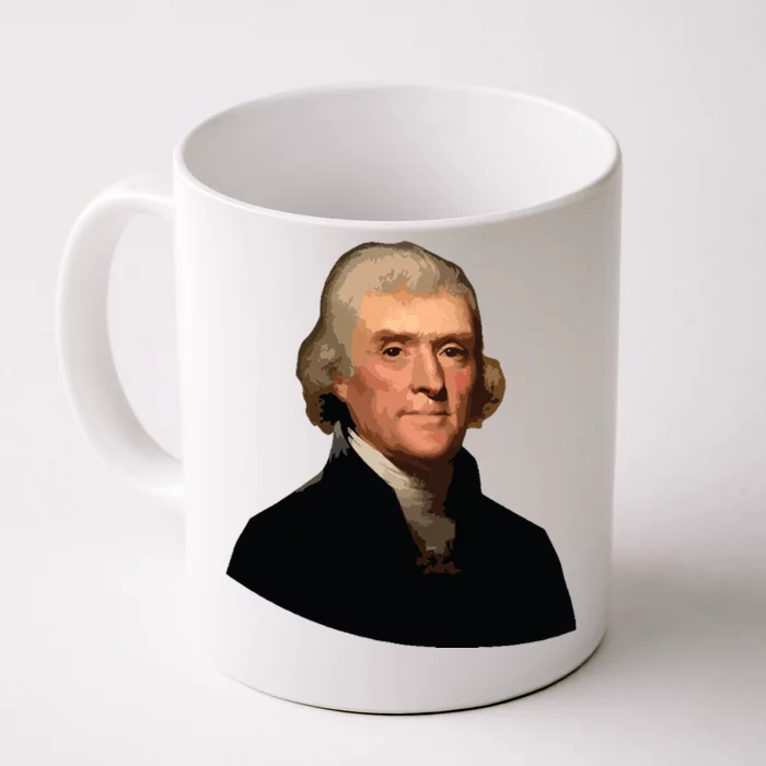 Thomas Jefferson Founding Father Liberty Conservative Thomas Jefferson Front & Back Coffee Mug