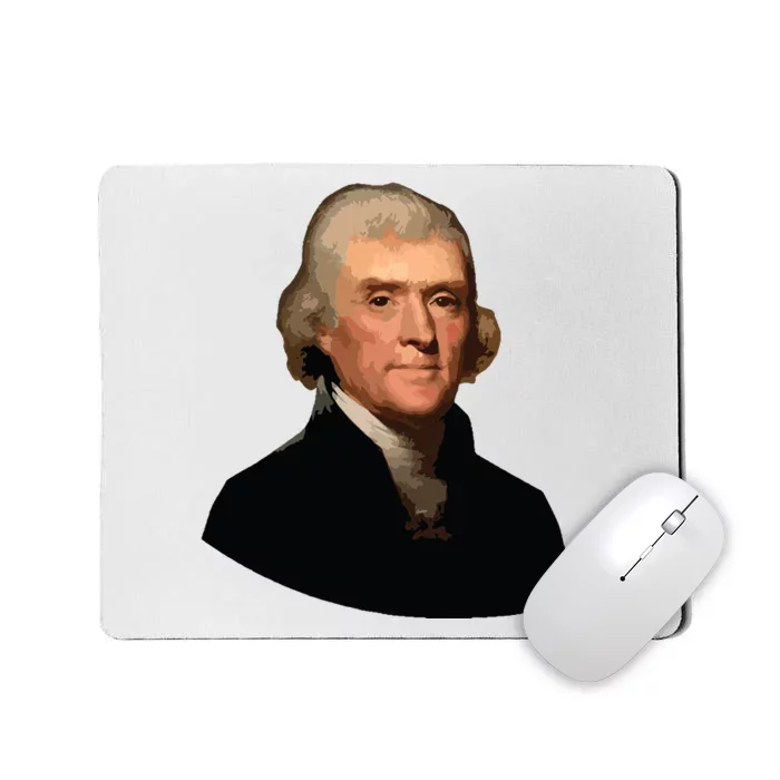 Thomas Jefferson Founding Father Liberty Conservative Thomas Jefferson Mousepad