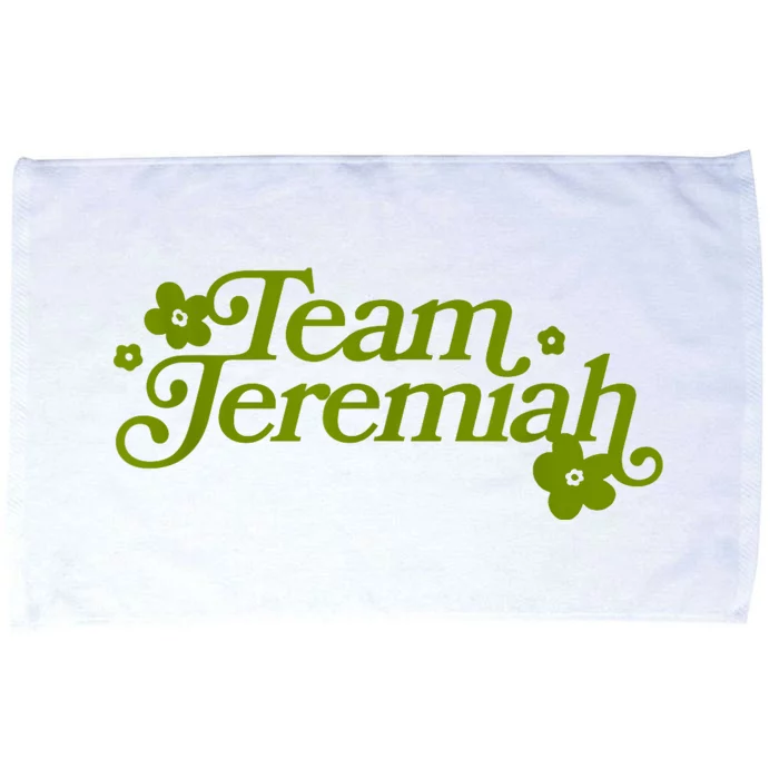 Team Jeremiah Floral Microfiber Hand Towel