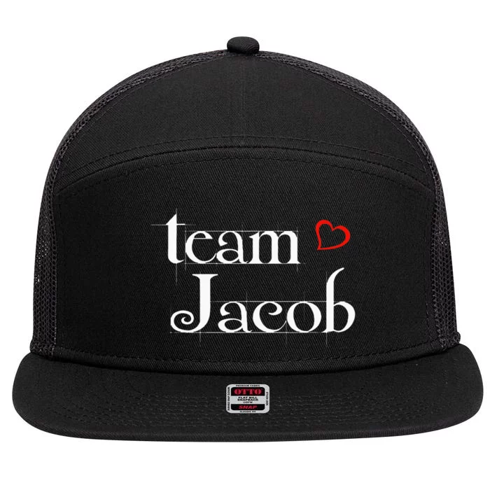 Team Jacob Forks Washington La Push Baby 7 Panel Mesh Trucker Snapback Hat