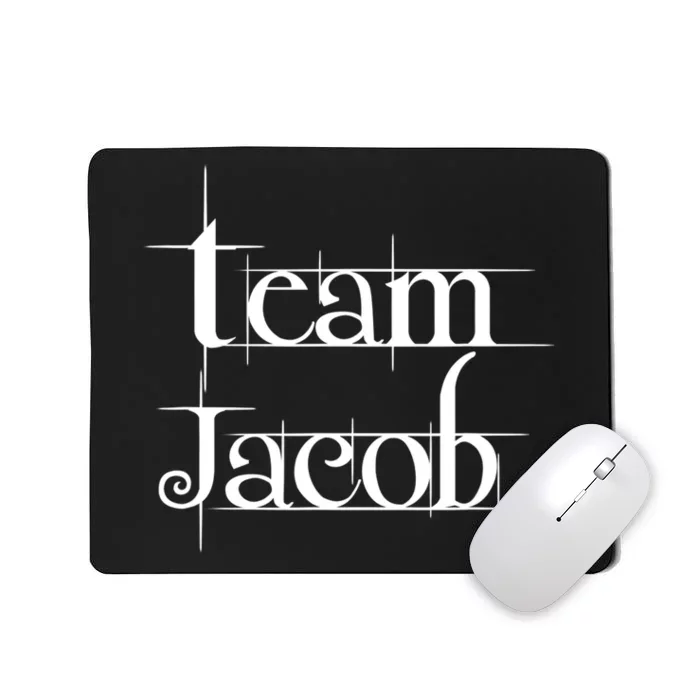 Team Jacob Forks Washington La Push Baby Mousepad