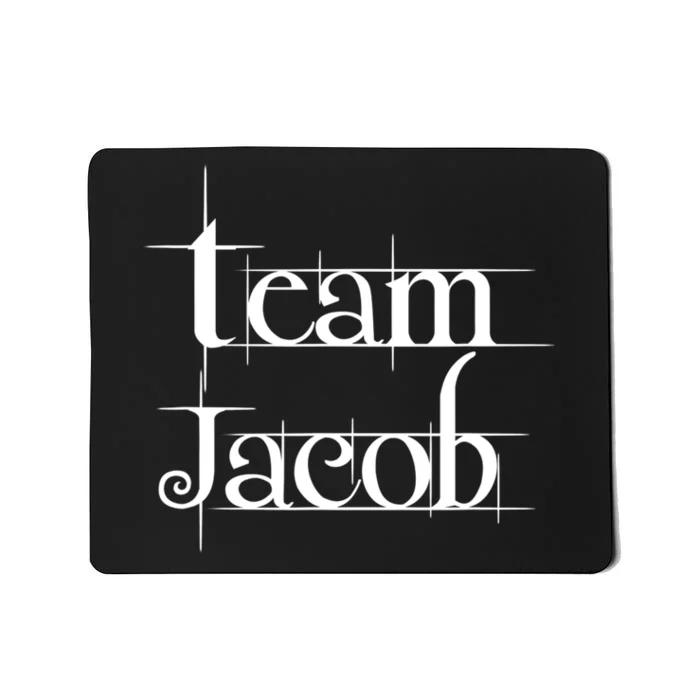 Team Jacob Forks Washington La Push Baby Mousepad