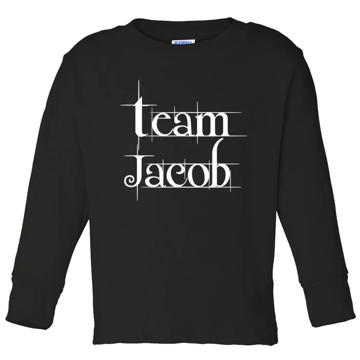 Team Jacob Forks Washington La Push Baby Toddler Long Sleeve Shirt