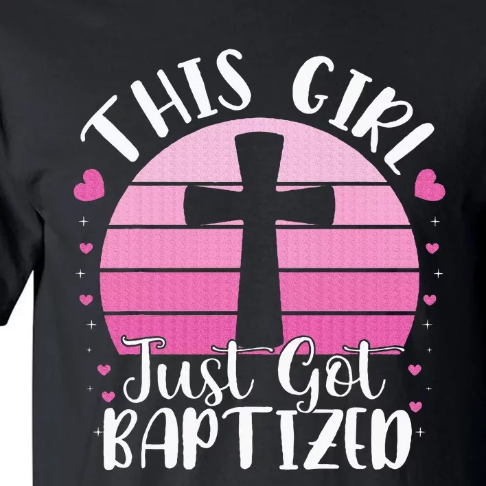 This Just Got Baptized Christian Communion Baptism Tall T-Shirt