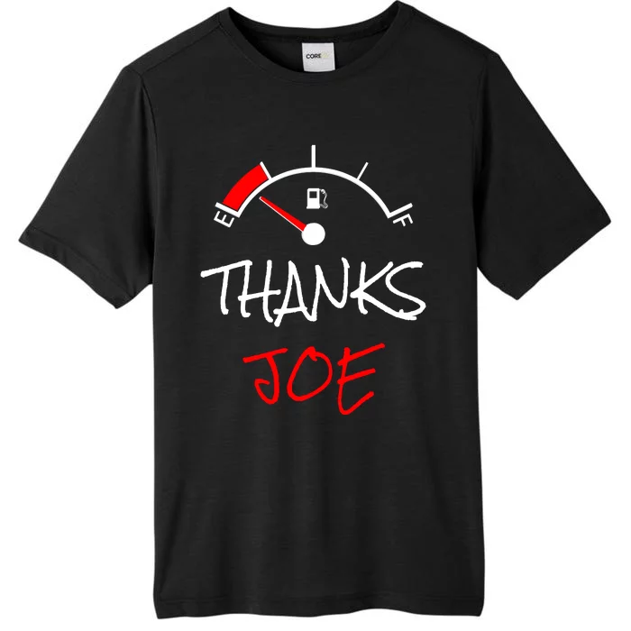 Thanks Joe Gas Tank On E Anti Biden ChromaSoft Performance T-Shirt