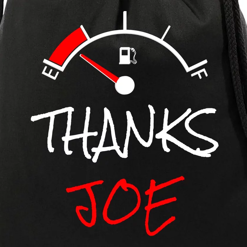 Thanks Joe Gas Tank On E Anti Biden Drawstring Bag