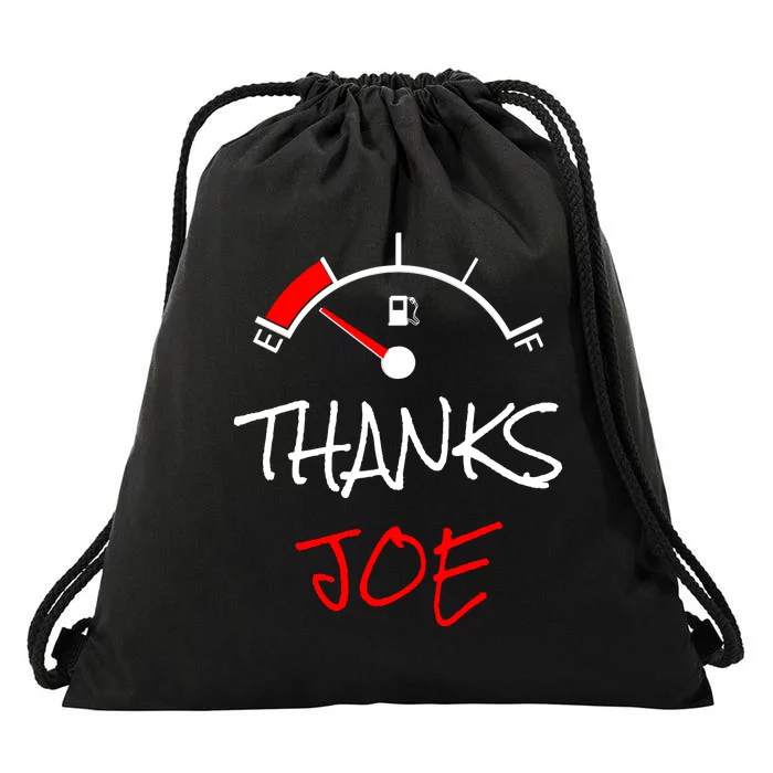 Thanks Joe Gas Tank On E Anti Biden Drawstring Bag