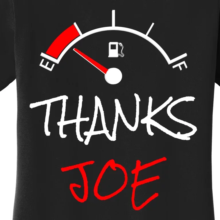 Thanks Joe Gas Tank On E Anti Biden Women's T-Shirt