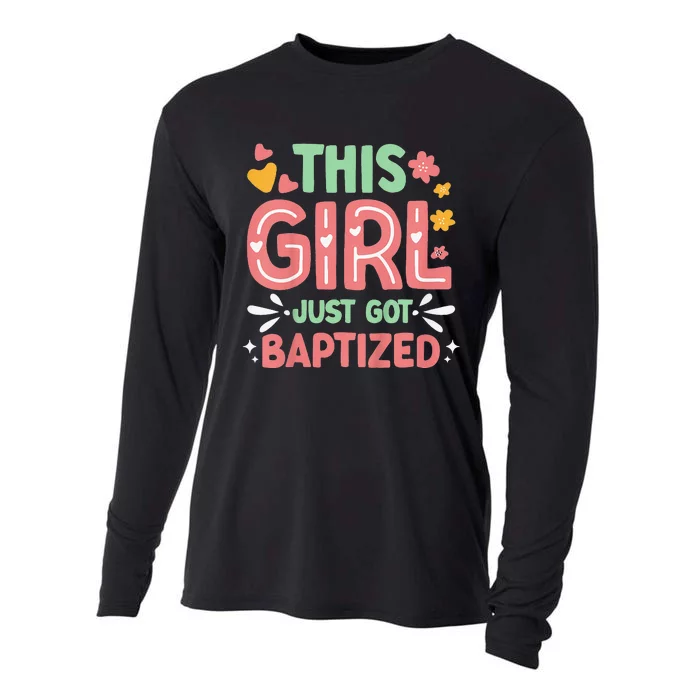 This Just Got Baptized Communion Baptism Cooling Performance Long Sleeve Crew