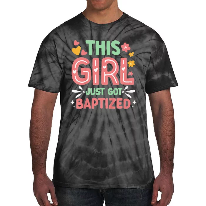 This Just Got Baptized Communion Baptism Tie-Dye T-Shirt