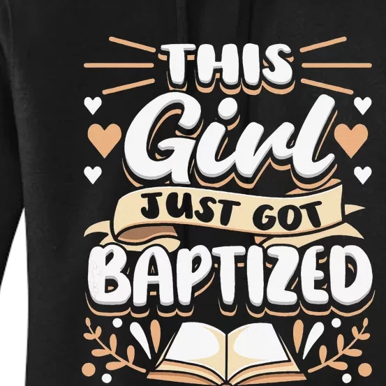 This Just Got Baptized Communion Baptism Women's Pullover Hoodie