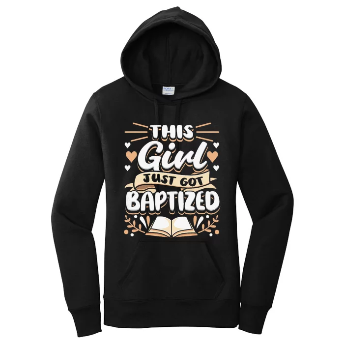 This Just Got Baptized Communion Baptism Women's Pullover Hoodie