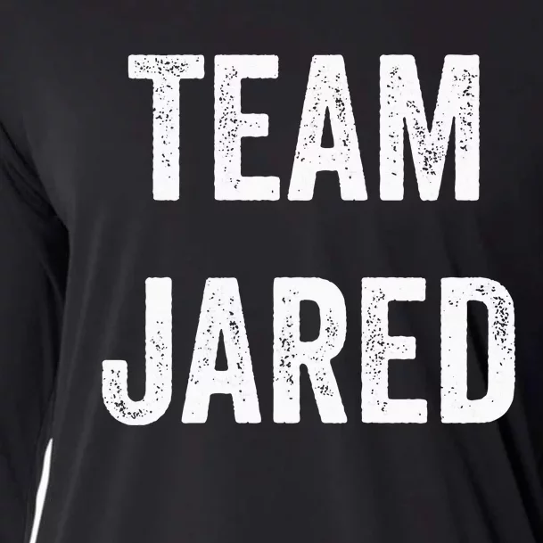 Team Jared Go Jared Supporter Cheer Fan Cooling Performance Long Sleeve Crew