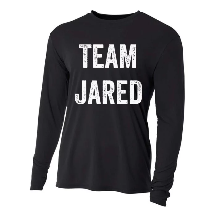 Team Jared Go Jared Supporter Cheer Fan Cooling Performance Long Sleeve Crew