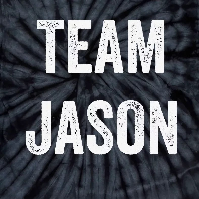 Team Jason Go Jason Supporter Cheer Fan Tie-Dye T-Shirt