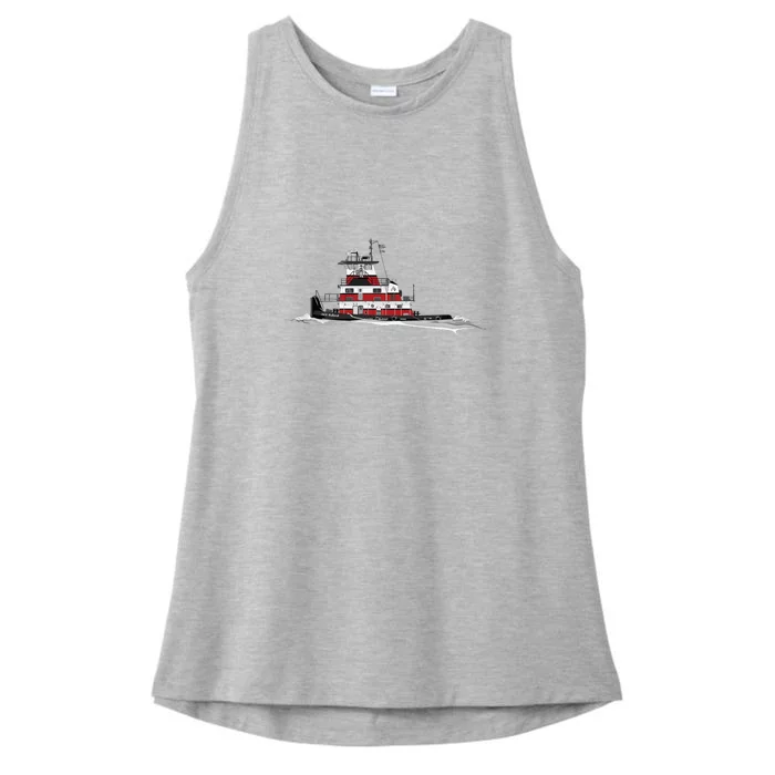 Tug Jack Holland Ladies Tri-Blend Wicking Tank