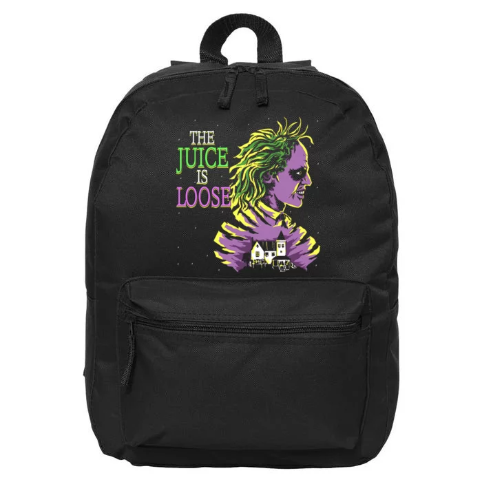 The Juice Is Loose Juice Halloween Horror Beetle Movie Halloween 16 in Basic Backpack