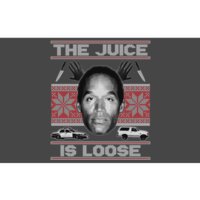 The Juice Is Loose OJ Ugly Christmas Sweater Bumper Sticker