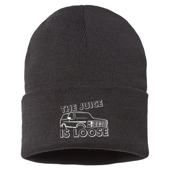 The Juice Is Loose Sustainable Knit Beanie