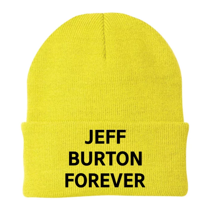 Team Jb Jeff Burton Forever Knit Cap Winter Beanie