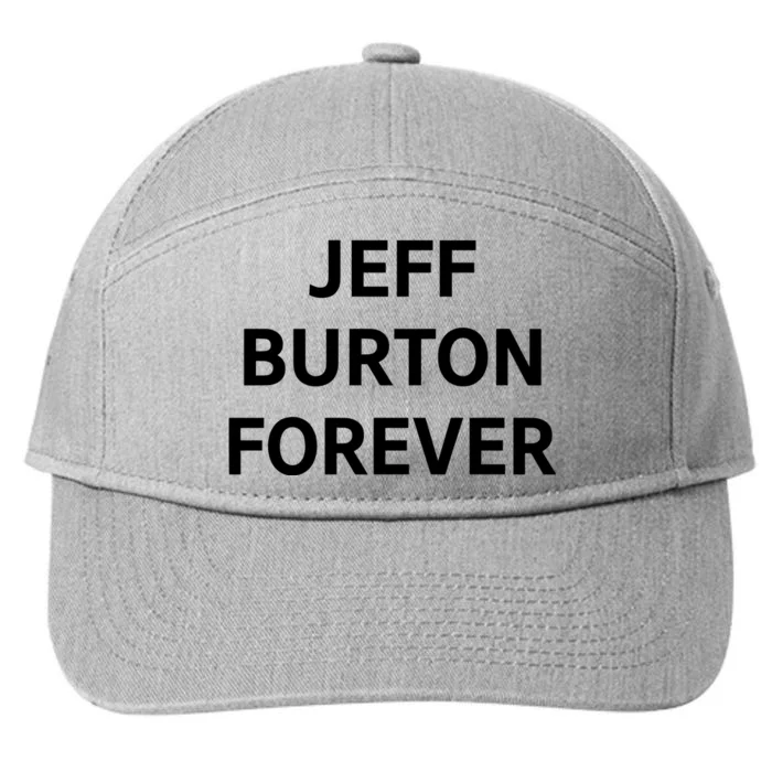 Team Jb Jeff Burton Forever 7-Panel Snapback Hat