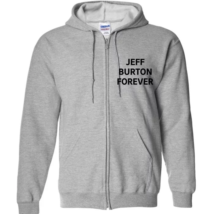 Team Jb Jeff Burton Forever Full Zip Hoodie