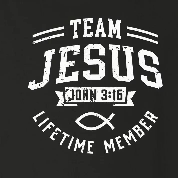 Team Jesus John 316 Lifetime Member God Christian Gift Toddler Long Sleeve Shirt