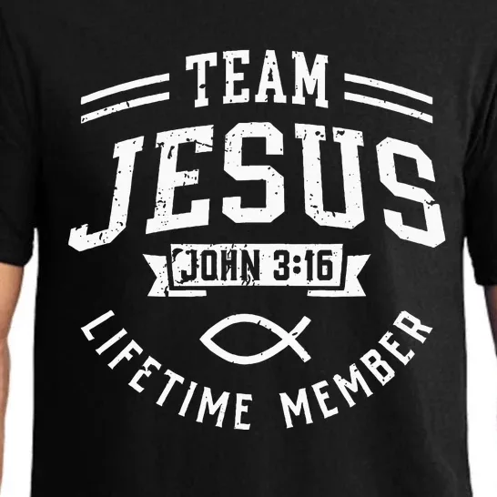 Team Jesus John 316 Lifetime Member God Christian Gift Pajama Set