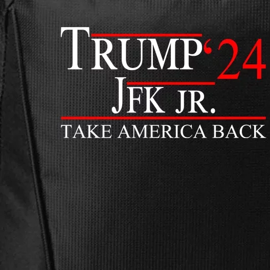 Trump JFK Jr Take America Back 2024 City Backpack