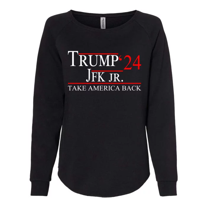 Trump JFK Jr Take America Back 2024 Womens California Wash Sweatshirt