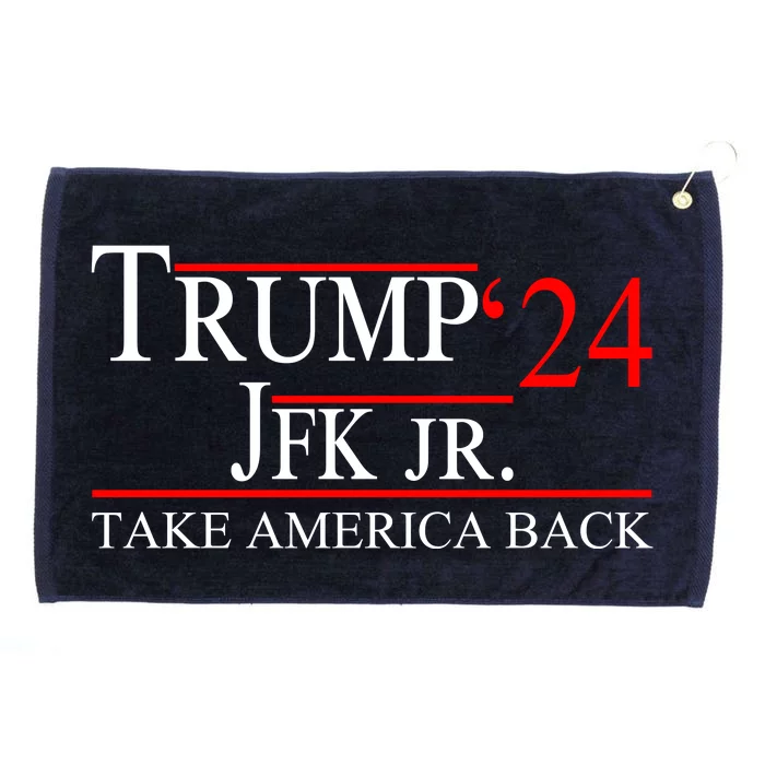 Trump JFK Jr Take America Back 2024 Grommeted Golf Towel