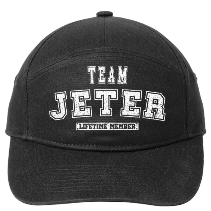 Team Jeter Lifetime Member Family Last Name 7-Panel Snapback Hat