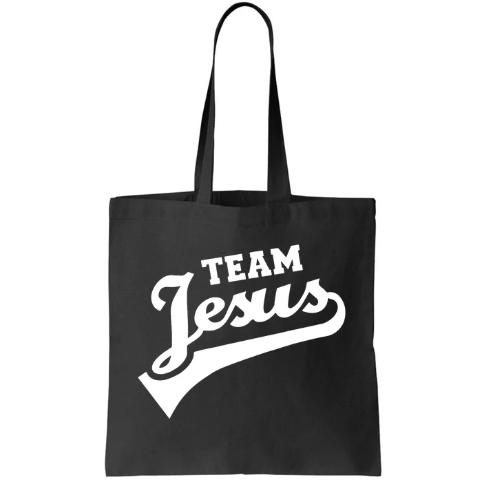 Team Jesus Lifetime Member Funny Christian Tote Bag