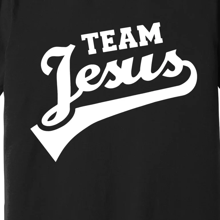 Team Jesus Lifetime Member Funny Christian Premium T-Shirt