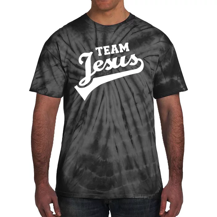 Team Jesus Lifetime Member Funny Christian Tie-Dye T-Shirt