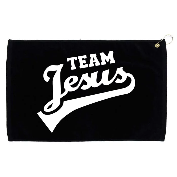 Team Jesus Lifetime Member Funny Christian Grommeted Golf Towel