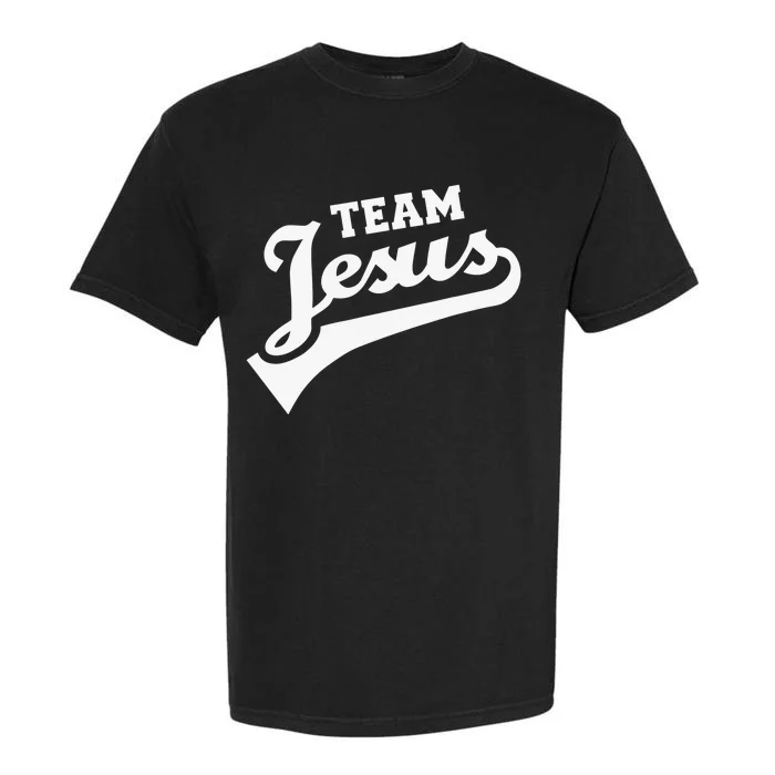 Team Jesus Lifetime Member Funny Religion Christian Gifts Garment-Dyed Heavyweight T-Shirt