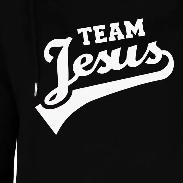 Team Jesus Lifetime Member Funny Religion Christian Gifts Womens Funnel Neck Pullover Hood