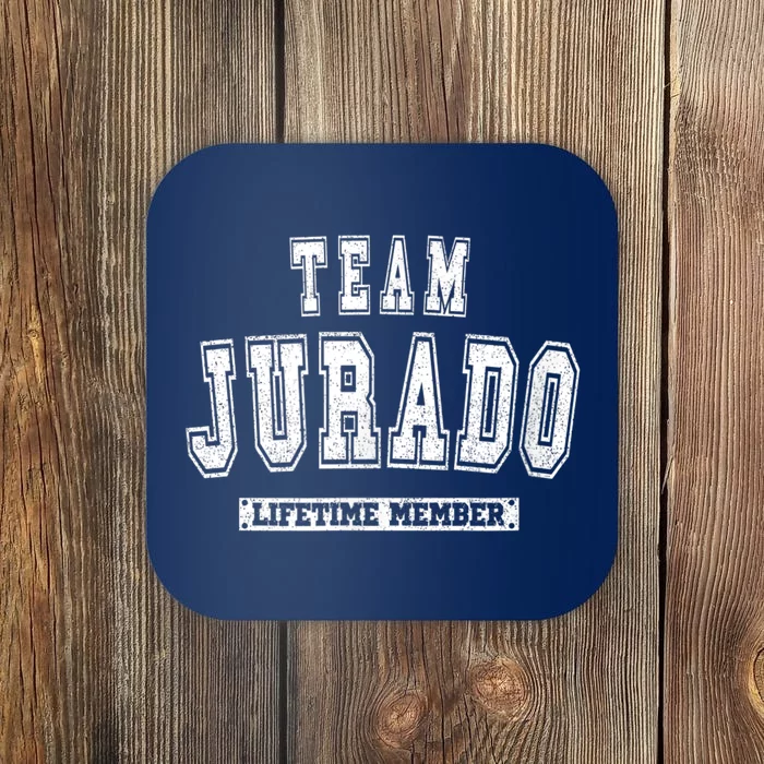 Team Jurado Lifetime Member Family Last Name Coaster