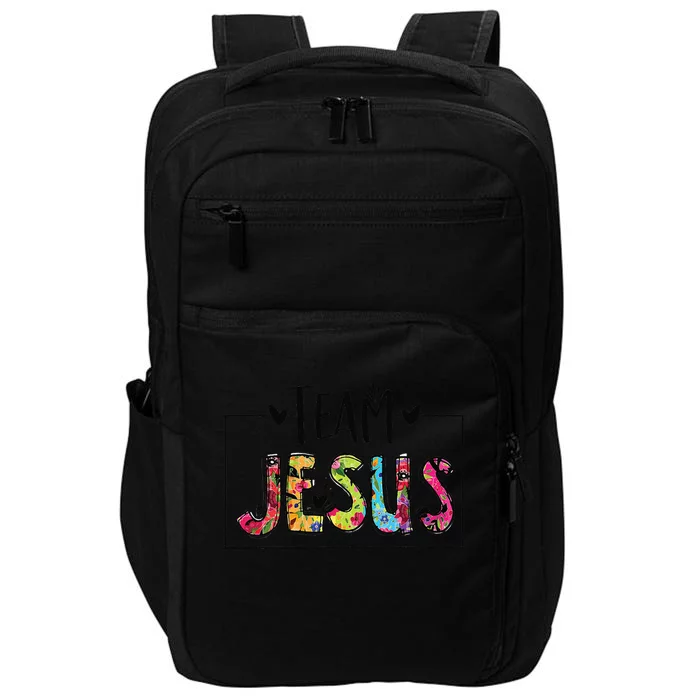 Team Jesus Lover Christian Religious Believers God Impact Tech Backpack