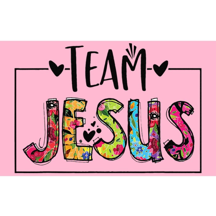 Team Jesus Lover Christian Funny Believers God Bumper Sticker