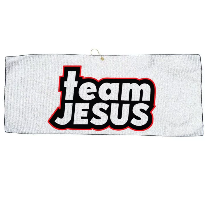 Team Jesus Lover Christian Religious Believers God Large Microfiber Waffle Golf Towel