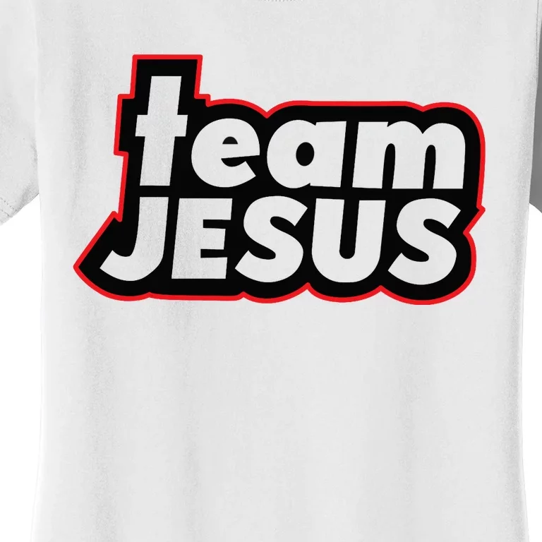 Team Jesus Lover Christian Religious Believers God Women's T-Shirt