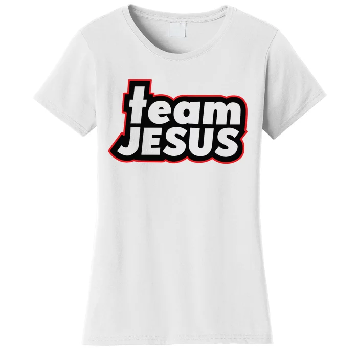 Team Jesus Lover Christian Religious Believers God Women's T-Shirt