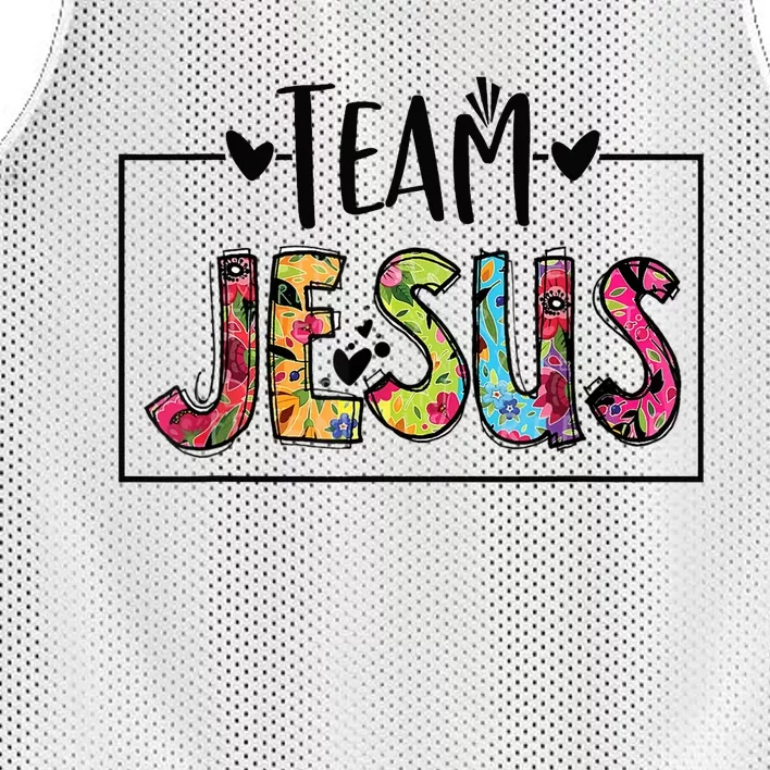 Team Jesus Lover Christian Religious Believers God Mesh Reversible Basketball Jersey Tank